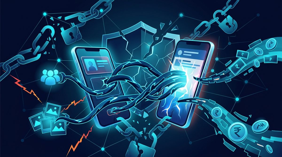 Fake loan app links and instant-cash scams in India: how malicious APKs, WhatsApp messages, and social-engineering tricks steal contacts, photos, and money